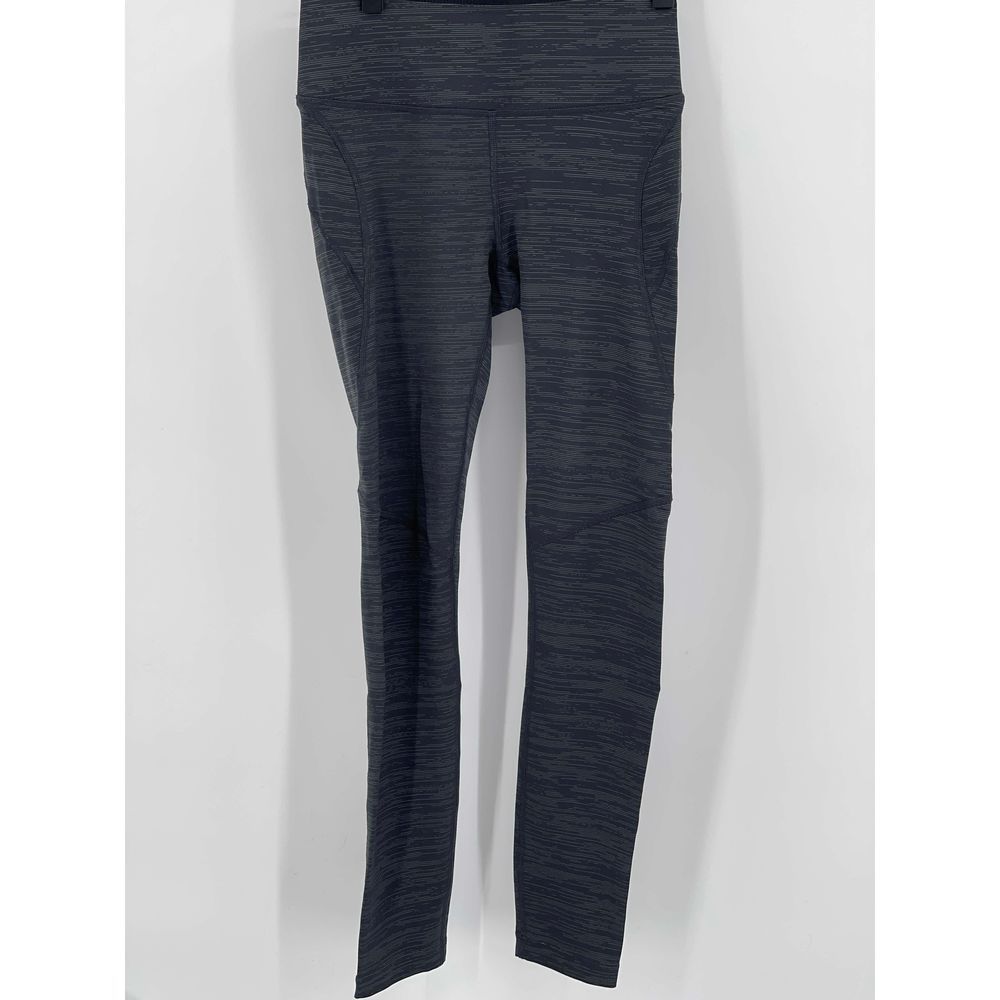 Outdoor Voices‎ Leggings Women's Size XS Athletic Crop Striped Black White
